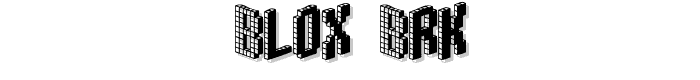 Blox BRK font